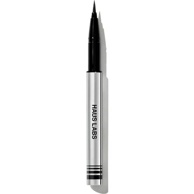 HAUS LABS BY LADY GAGA Clear Cut Waterproof Liquid Eyeliner Black Onyx (Matte Black) + Complimentary Sheet Face Masque