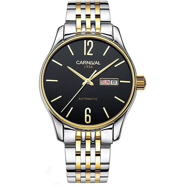 men Self Winding Stainless Steel Date 40 MM Wrist Watch