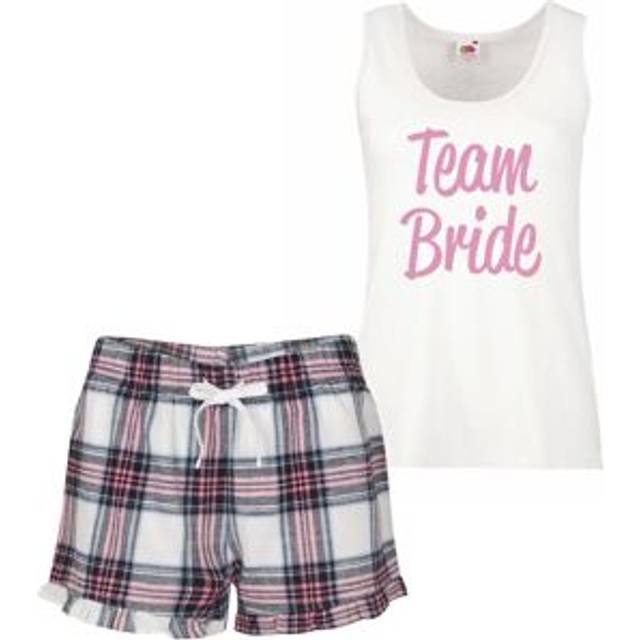 Team Bride Pyjama Set - Pink - L
