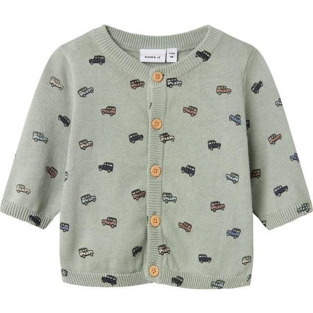 Organic Cotton Knitted Cardigan
