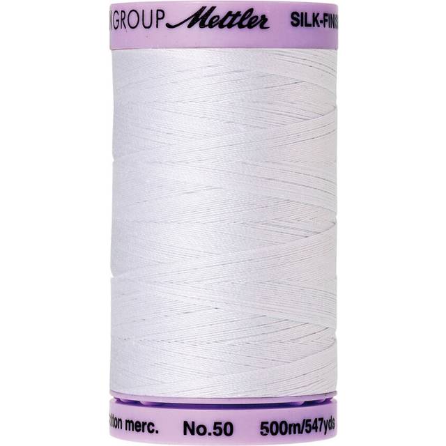 Mettler Silk-Finish Cotton Thread 50 wt. 547 Yd / 500 M Spool