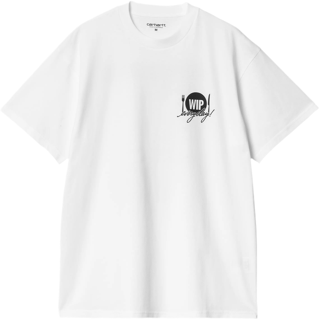 Carhartt WIP Catalogue T-Shirt (White / Black - M) - Size M