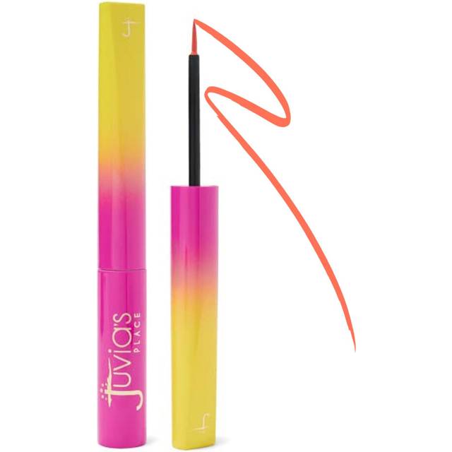 Juvia's Place Garden Of Juvia's Liquid Liner Living Coral - Neon Coral  Long-lasting Liquid Liner  Intense Color Liquid Makeup  Cruelty-free Liquid Li