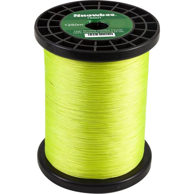 Snowbee Braided Dacron Backing Line - 30lb Yellow 1250m