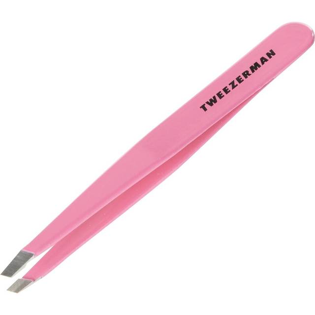 Tweezerman Stainless Steel Slant Tweezer Pretty in Pink