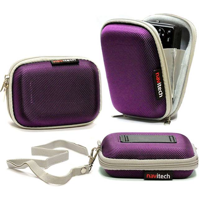 Navitech purple camera case for the kodak pixpro fz45 digital camera