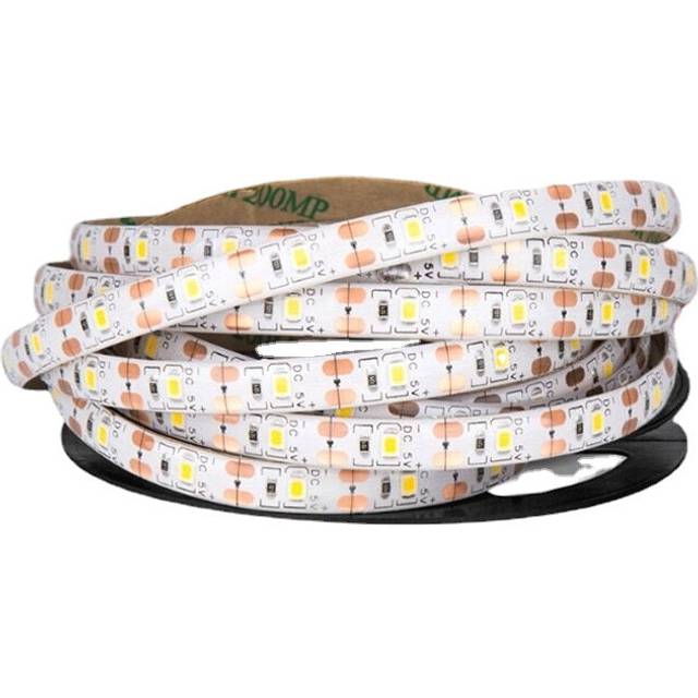(Warm White, 1M) LED Strip Light SMD2835 Waterproof 6V Motion Sensor Power 60LEDs/m White