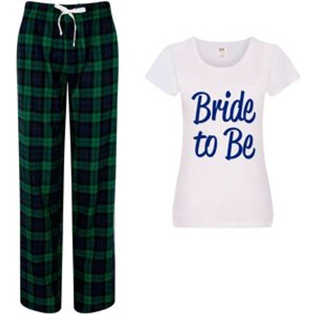 Bride To Be Pyjama Set - Green - L