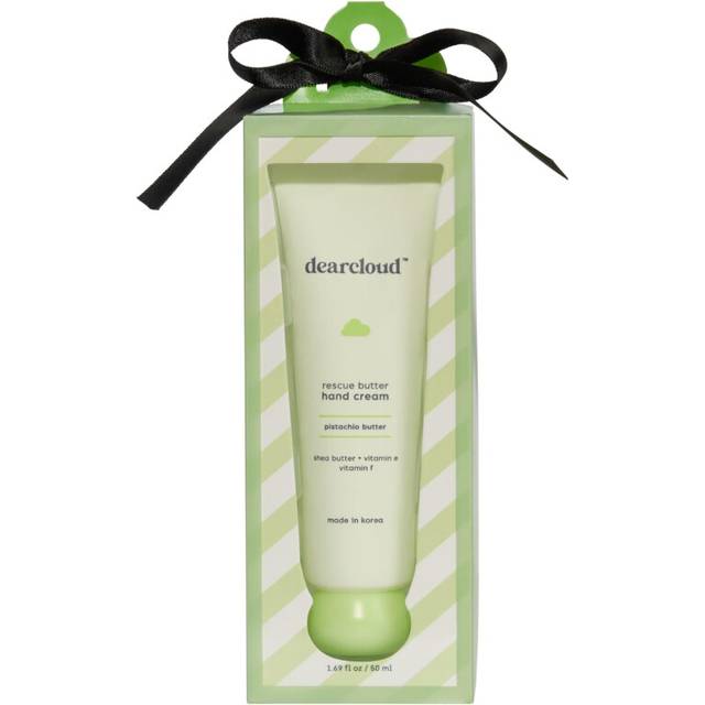 dearcloud Rescue Butter Hand Cream - Ultra Repair for Dry  Cracked Hands  Shea Butter  Vitamin E  and Vitamin F (Pistachio Butter)