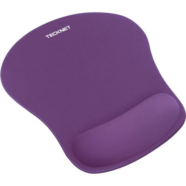 Mouse Mat with Memory Foam Rest -Non-slip Rubber base- Special-Textured Water-Resistant Surface