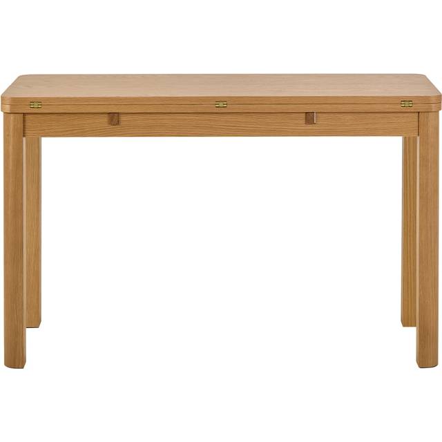 Southampton Extendable Rectangular dining table in Matt Oak 45/90 x 120 cm - Brown