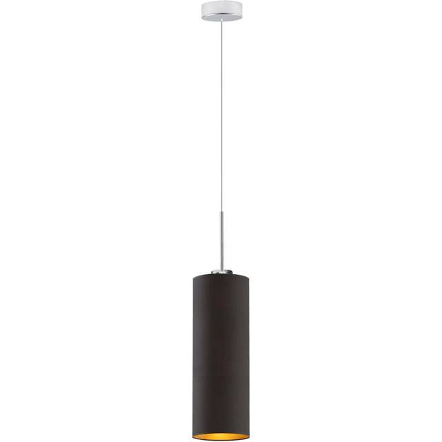 Ashraff 1 - Light Cylinder Pendant - Silver (50cm H X 15cm W X 15cm D)