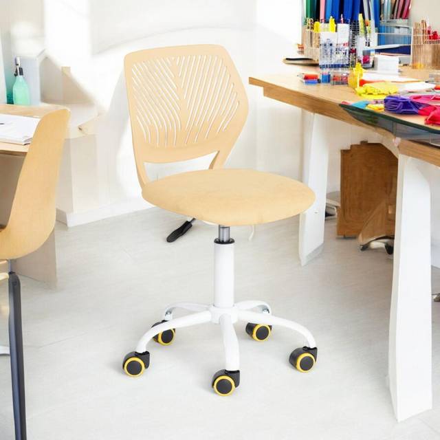 CARNATION OFFICE 2 Office Chair - Yellow (50cm W X 50cm D)