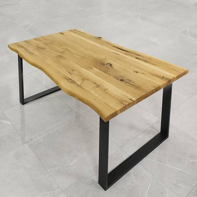 Norman Dining Table - Natural Oil (H80 x L140 x W40cm)