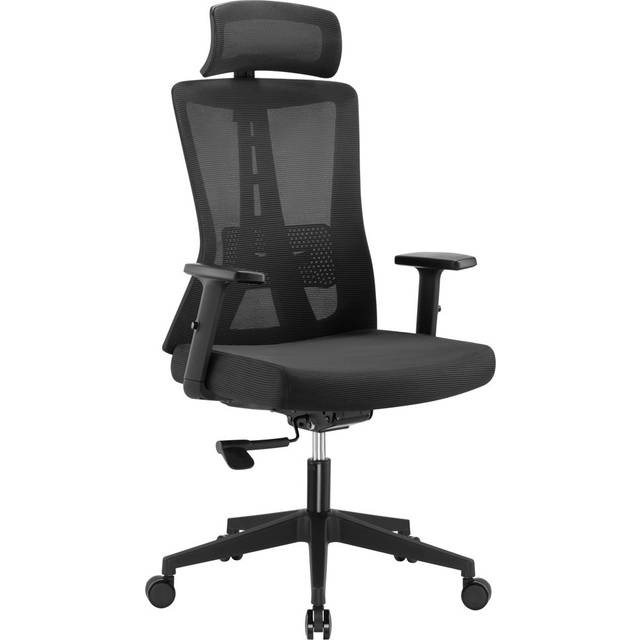 OXFORD PLUS OFFICE CHAIR - Black (60cm W X 60cm D)