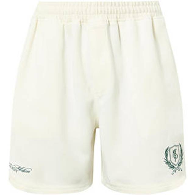 Short à taille élastique en lyocell - Blanc - M