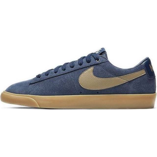Nike Blazer Low SB 'Navy Gum' 704939-403 - Blue - 8