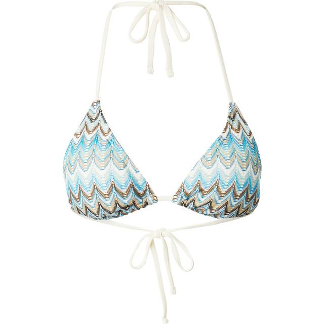 BECKSÖNDERGAARD Amber Bel Bikini Top |Blue |S