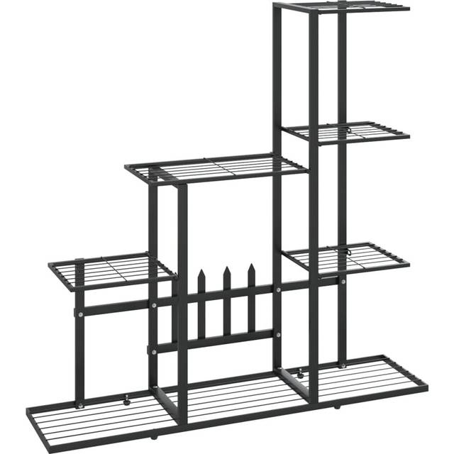 Patchett Plant Stand - Black (88cm H x 94.5cm W x 25cm D)