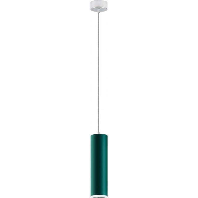 Murdoch 1 - Light Single Cylinder Pendant - Green (120cm H X 8.5cm W X 8.5cm D)