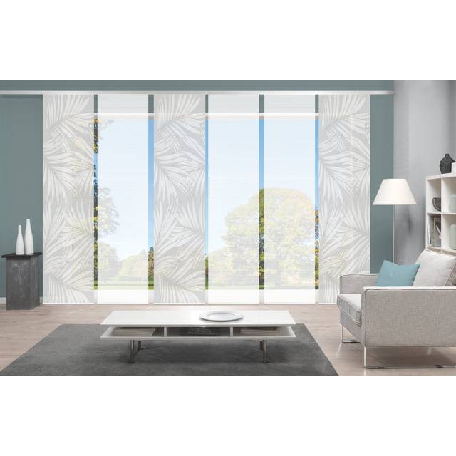 Polyester Semi Sheer Track Insert Sliding Panel - taupe (60cm W X 260cm H)