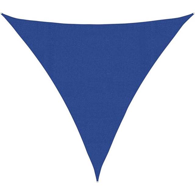 Arrya 4.5m x 4.5m x 4.5m Triangle Shade Sail - Blue (450cm W X 450cm D)