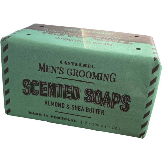 Castelbel Almond With Shea Butter Aromatic Soap Bar For Men Two Pack Each 7 Oz