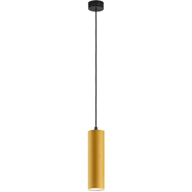 Murdoch 1 - Light Single Cylinder Pendant - Gold (120cm H X 8.5cm W X 8.5cm D)