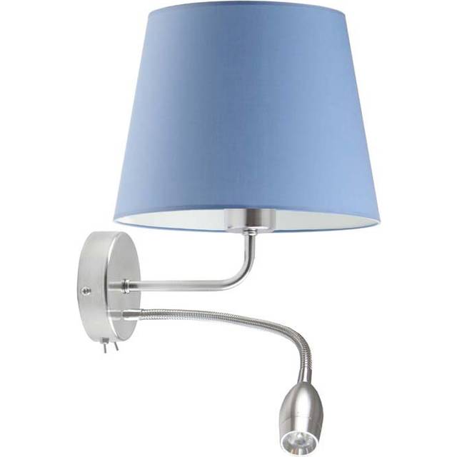 1-Light LED Armed Sconce - Blue (26cm H X 25cm W X 34cm D)