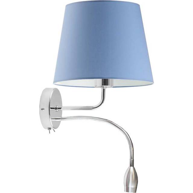 1-Light LED Armed Sconce - Blue (26cm H X 25cm W X 34cm D)