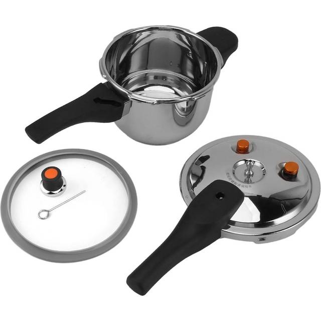 Pressure Cooker Rapid Heating 16cm Safety Valves 304 Stainless Steel and Plastic Electric Pressure L