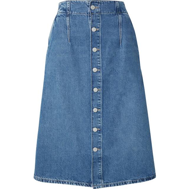 Polo Ralph Lauren, Denim Skirts, female, Blue, W28, Skirt in trendy style