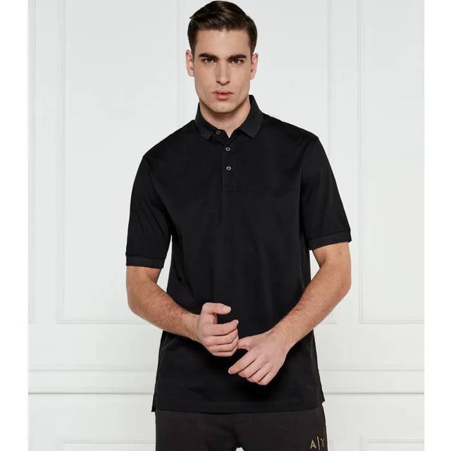Regular fit polo shirt in mercerised cotton