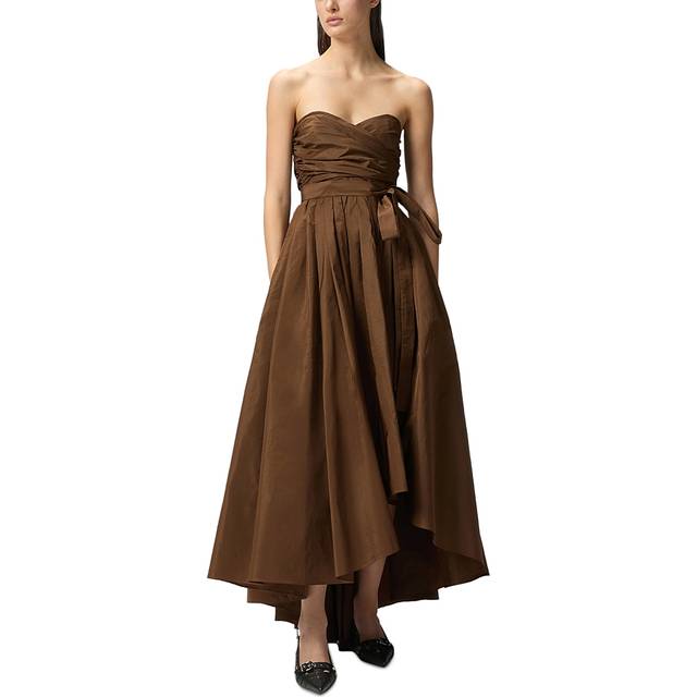 Heart Neckline Sleeveless Dress
