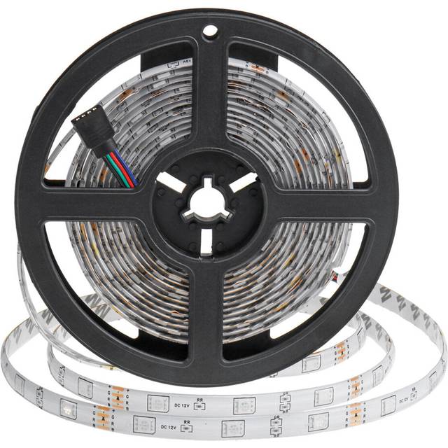 (Blackboard, 2*5M) 5M/2X5M RGB Waterproof 5050 LED Strip Light + 44 Key Remote + US Power Adapter DC12V for TV Home Wardrobe