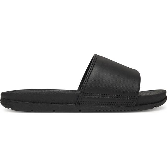 Ralph Lauren Black Sliders With White Pony Logo - 35