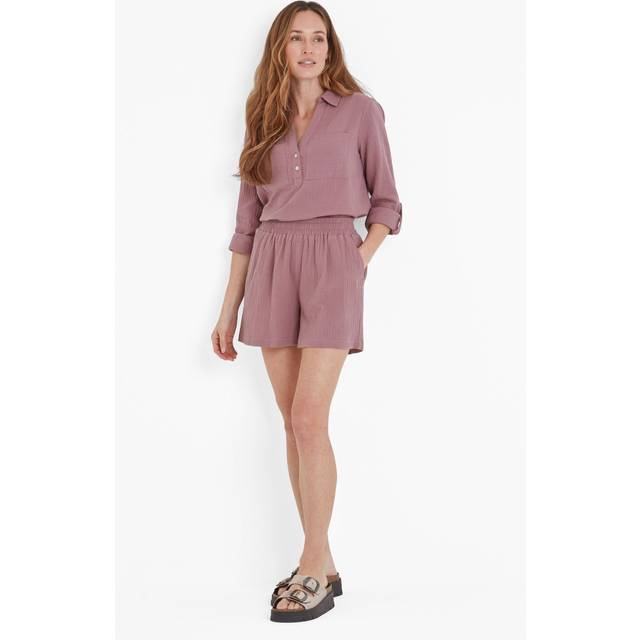 Cruise Womens Long Sleeve Shirt - Mauve - 14