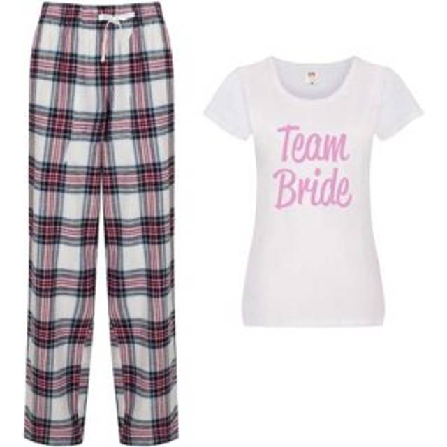 Team Bride Pyjama Set - Pink - XL