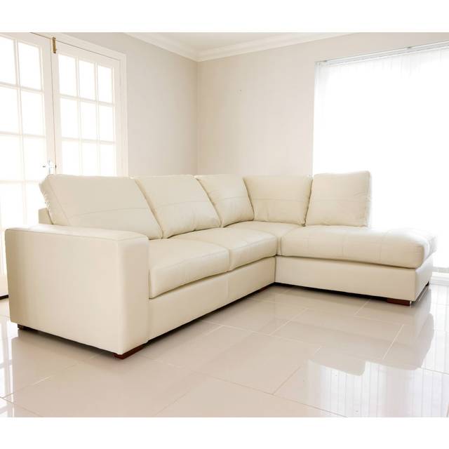Westpoint Corner Sofa - Cream (83cm H X 263cm W X 195cm D)