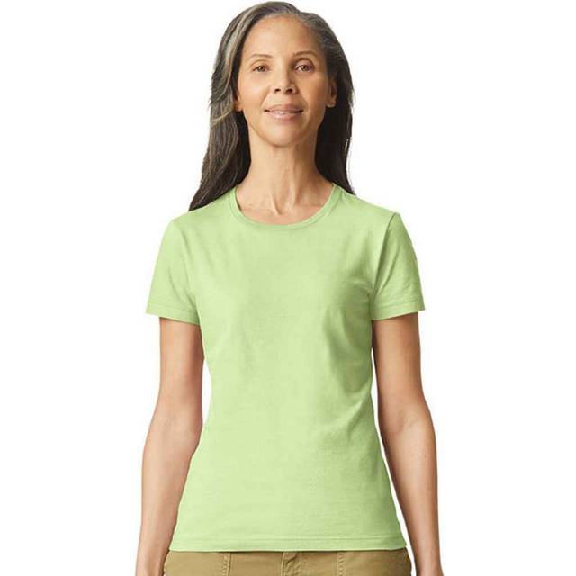 Gildan  Long Sleeve T-shirt Softstyle  - UK 8 - Green - UK 8