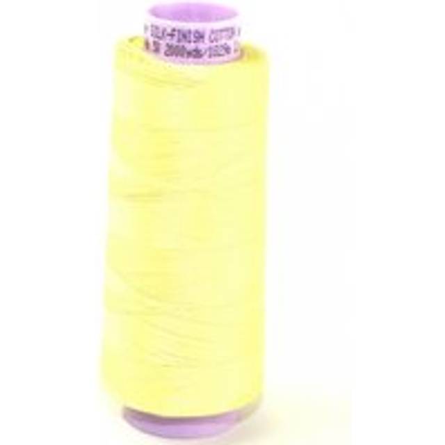 Mettler No 50 Silk Finish Quilting Thread 1412 Lemon Frost