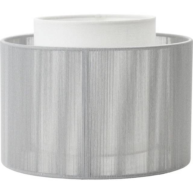 Ikea symfonisk shade for speaker lamp base, textile/white,504.947.54