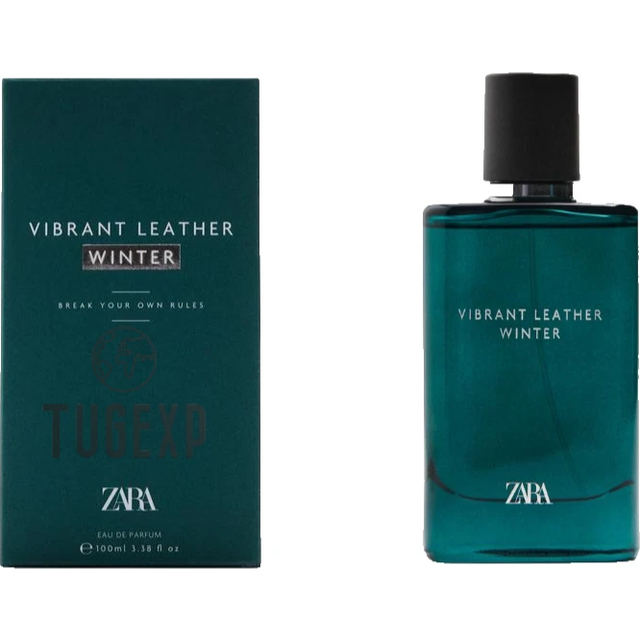 Zara Vibrant Leather WINTER Eau De Parfum Man Fragrance Edp 100 Ml