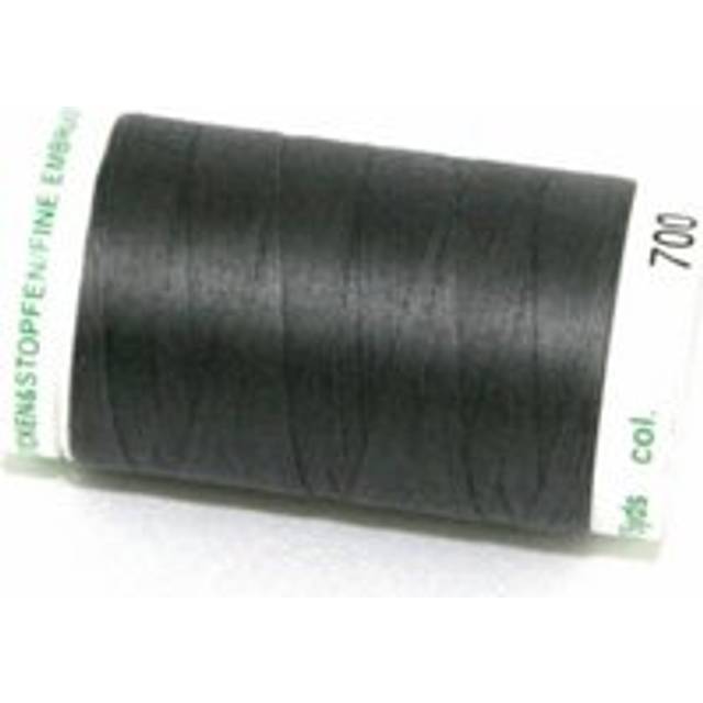 Mettler No 60 Fine Quilting Thread 416 Obsidian