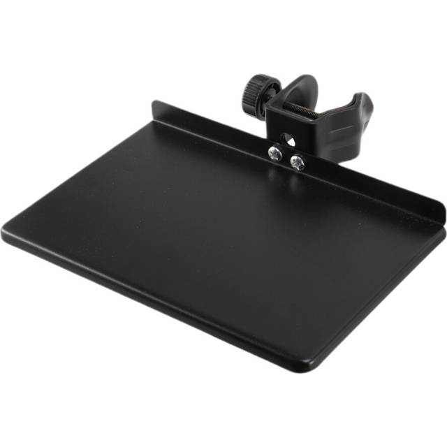 Universal Microphone Stand Clamp-on Tray Metal Material with Mounting Clamp