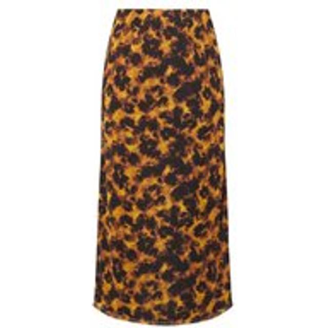 Limited Collection Curve Orange Tortoiseshell Mesh Skirt, Women's Curve & Plus Size, Limited Collection - 22-24