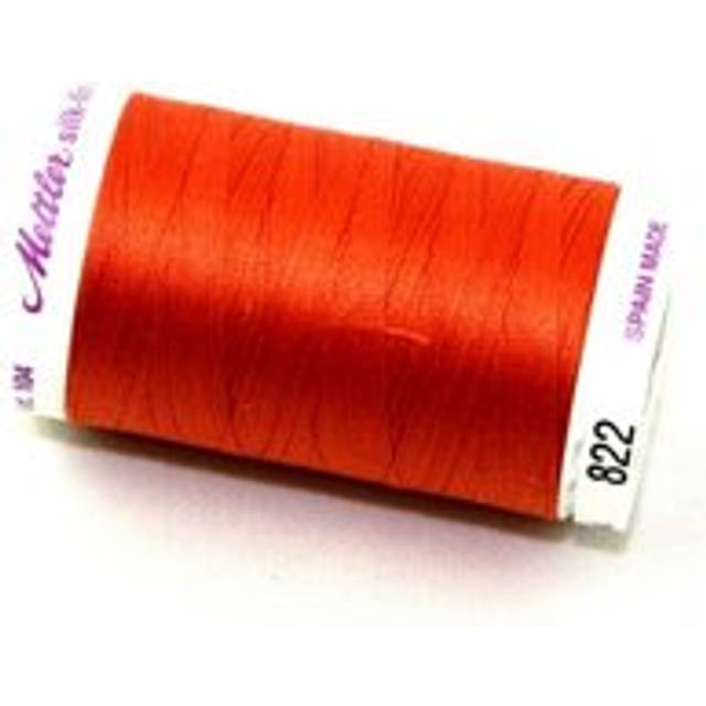 Mettler No 50 Silk Finish Quilting Thread 822 Reddish Ocher