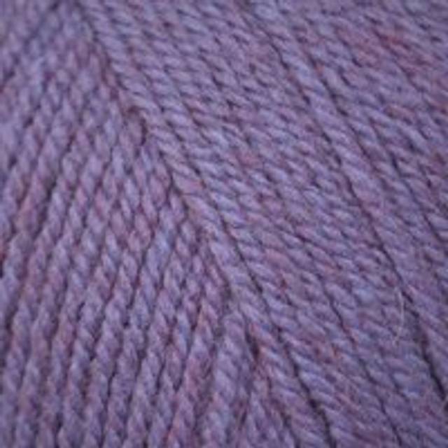 Woolcraft Aran with Wool Yarn 400g - Purple Twist Wayfarer (829)
