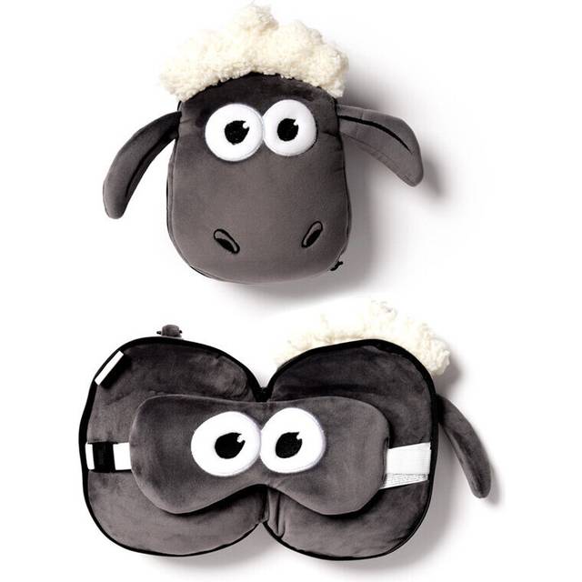 Relaxeazzz Travel Pillow & Eye Mask - Shaun The Sheep
