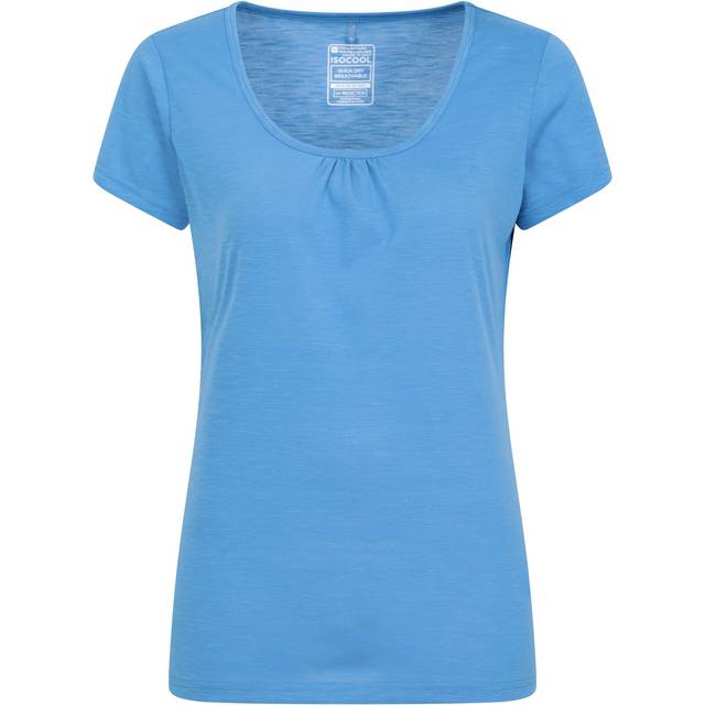 Mountain Warehouse Womens Agra Quick Dry T-Shirt - Bright Blue - 16